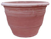 Terracotta pot Rigato 80 cm.