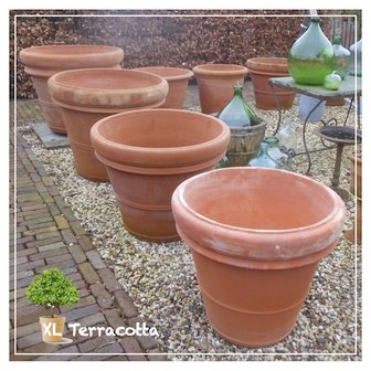 Terracotta pot Rim 100 cm. XL Terracotta