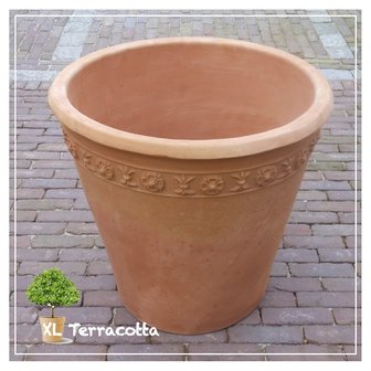 Vaso decorato 67 cm.