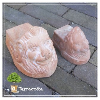 Leeuw terracotta potvoetjes