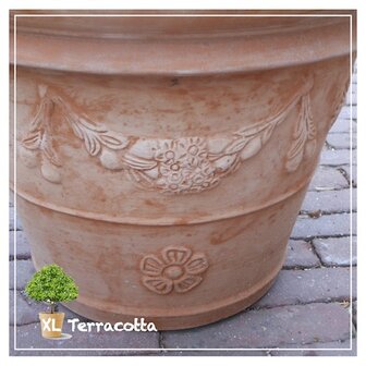 Italiaanse terracottapot 52 cm