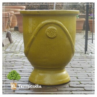 Mosterdgele Anduze pot