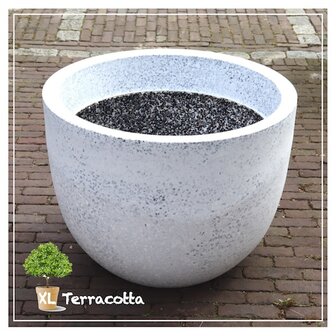 80 cm pot-kusnstof-natuursteen look