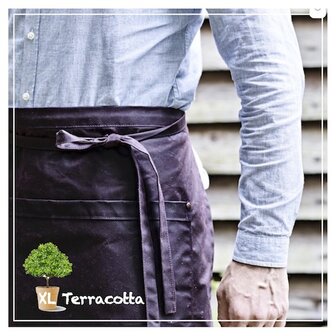 engels-wax-schorten-handegmaakt-fieldware-xlterracotta