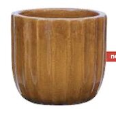 ribbelpot-43cm-mosterdbruin
