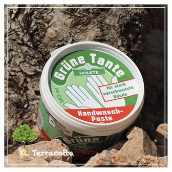 Gr&uuml;ne tante-zeep-xlterracotta