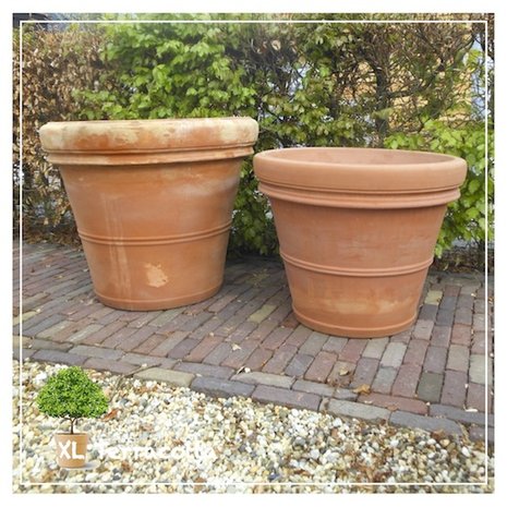 Allerlei soorten Ik geloof Internationale Terracottapot 90 cm. - XL Terracotta