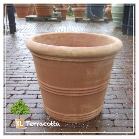 Italiaanse terracotta pot 55 cm.