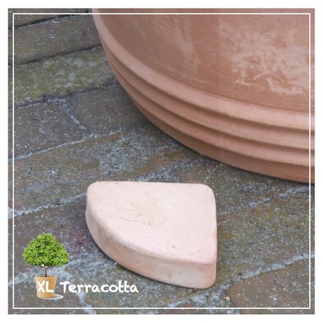 Terracotta potvoetjes