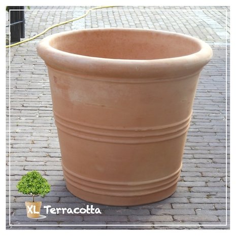 Anelli 80 cm italiaanse terracotta pot