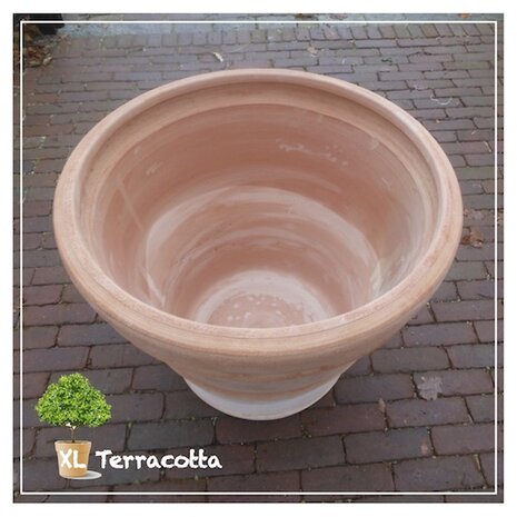 Grote terracotta pot