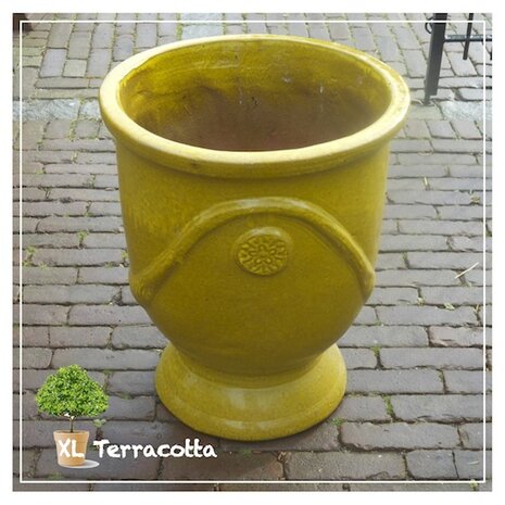 Anduze pot geglazuurd