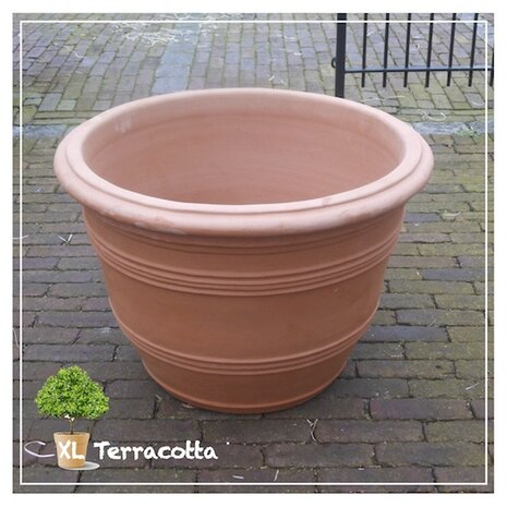 grote terracottapot-70cm-italiaans-rond