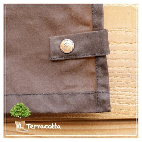 engeland-wax-schorten-xlterracotta
