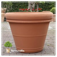Liscio Terracotta kunststofpot 85 cm. Liscio Terracotta kunststofpot 85 cm.